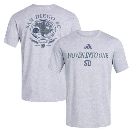 San Diego FC adidas World Pitch T-Shirt - - Front View