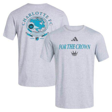 Charlotte FC adidas World Pitch T-Shirt - - Front View