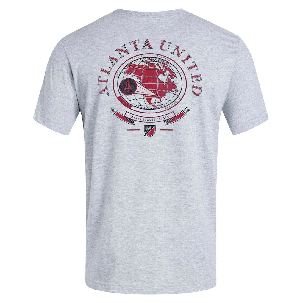 Atlanta United FC adidas World Pitch T-Shirt – Heather Gray