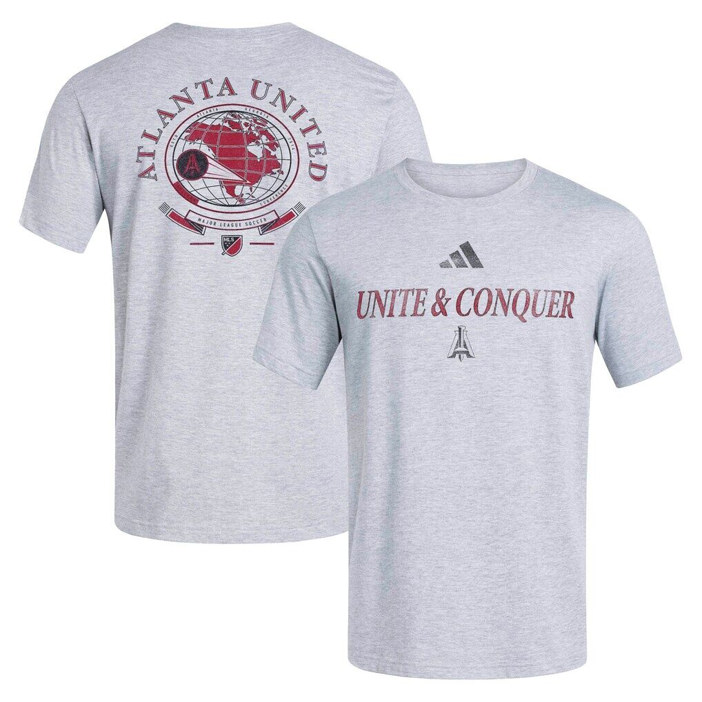 Atlanta United FC adidas World Pitch T-Shirt – Heather Gray