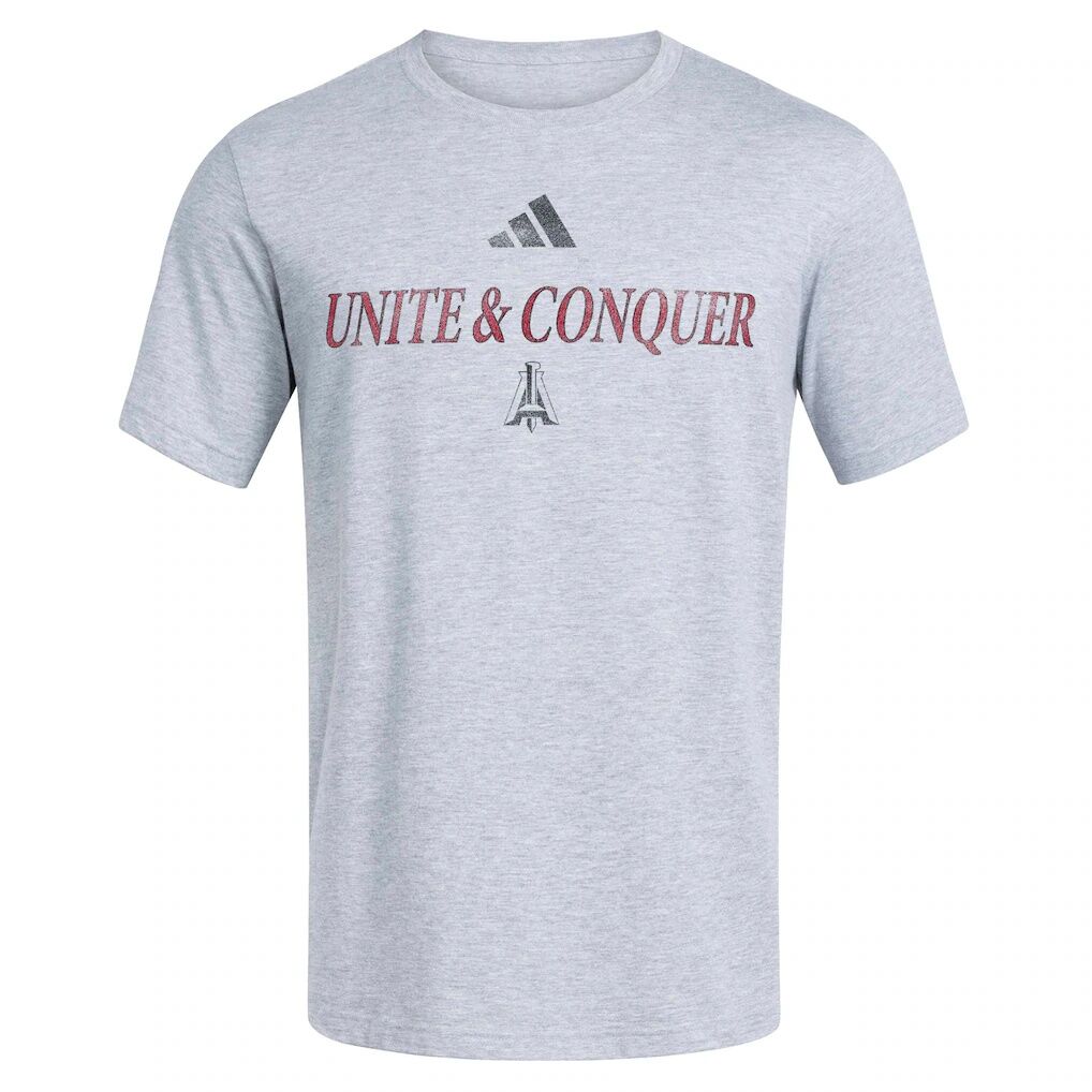 Atlanta United FC adidas World Pitch T-Shirt – Heather Gray