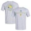 Nashville SC adidas World Pitch T-Shirt - Gray - Front View