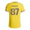 Marco Pašalić Orlando City SC adidas 2026 Sunken Treasure Kit On-Field Authentic Patch Jersey - Yellow - Detail View