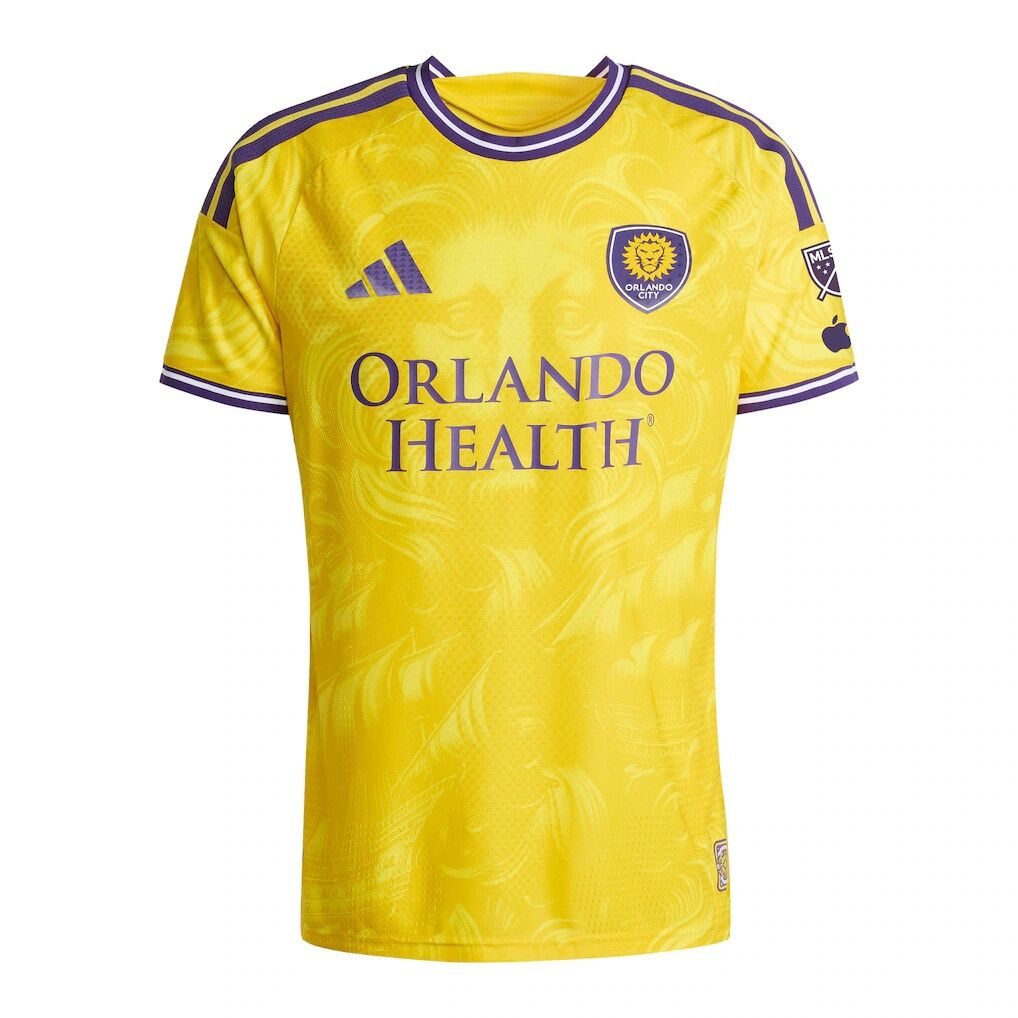 Marco Pašalić Orlando City SC adidas 2026 Sunken Treasure Kit On-Field Authentic Patch Jersey