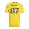 Marco Pašalić Orlando City SC adidas 2026 Sunken Treasure Kit Replica Jersey - Gold - Detail View