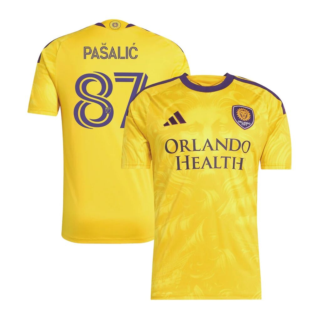 Marco Pašalić Orlando City SC adidas 2026 Sunken Treasure Kit Replica Jersey