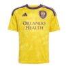 Marco Pašalić Orlando City SC adidas Youth 2026 Sunken Treasure Kit Replica Jersey - Yellow - Side View