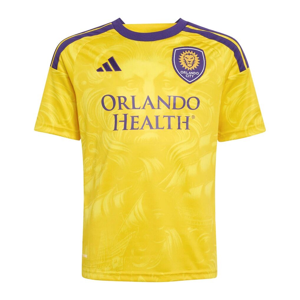 Marco Pašalić Orlando City SC adidas Youth 2026 Sunken Treasure Kit Replica Jersey