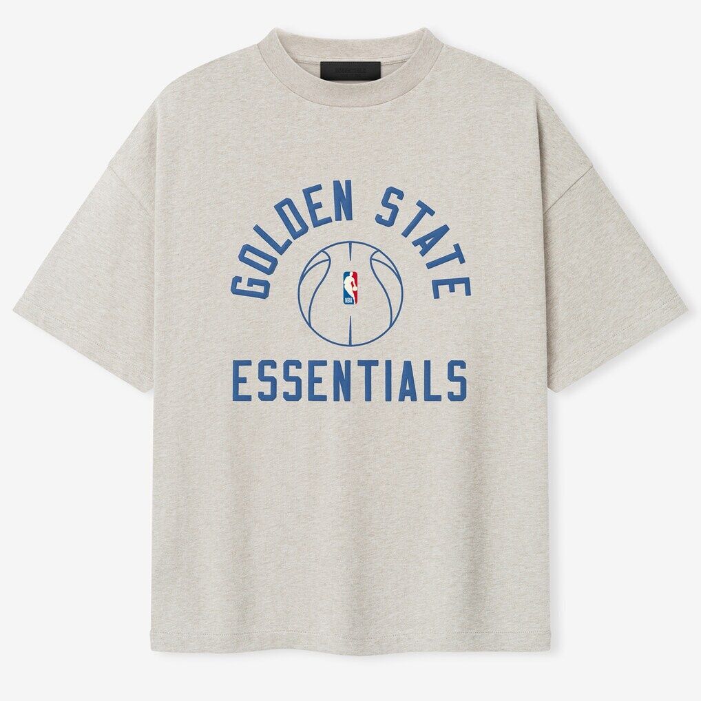 Golden State Warriors Fear of God x Barkley L. Hendricks Unisex 90’s T-Shirt – Heather Gray