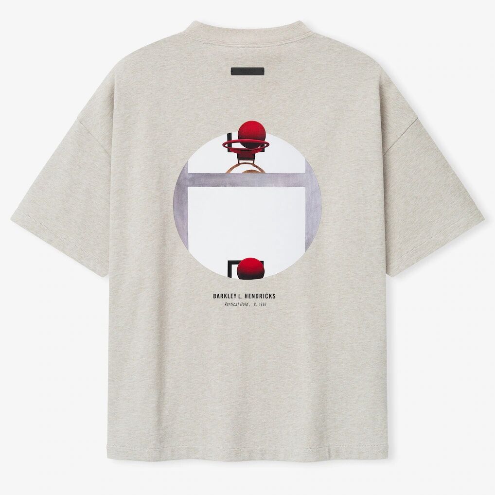 Golden State Warriors Fear of God x Barkley L. Hendricks Unisex 90’s T-Shirt – Heather Gray