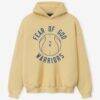 Golden State Warriors Fear of God x Barkley L. Hendricks Unisex 90's Hoodie - Gold - Front View