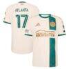 Atlanta United FC adidas 2026 Spirit of '96 On-Field Authentic Patch Jersey - - Front View