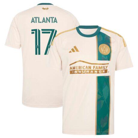 #17 Atlanta United FC adidas 2026 Spirit of '96 Replica Jersey - - Front View