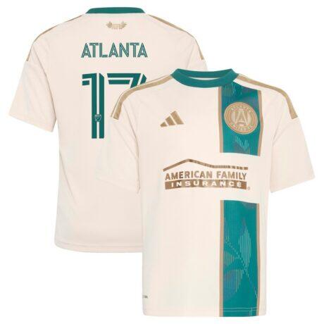 Atlanta United FC adidas Youth 2026 Spirit of '96 Replica Jersey - - Front View