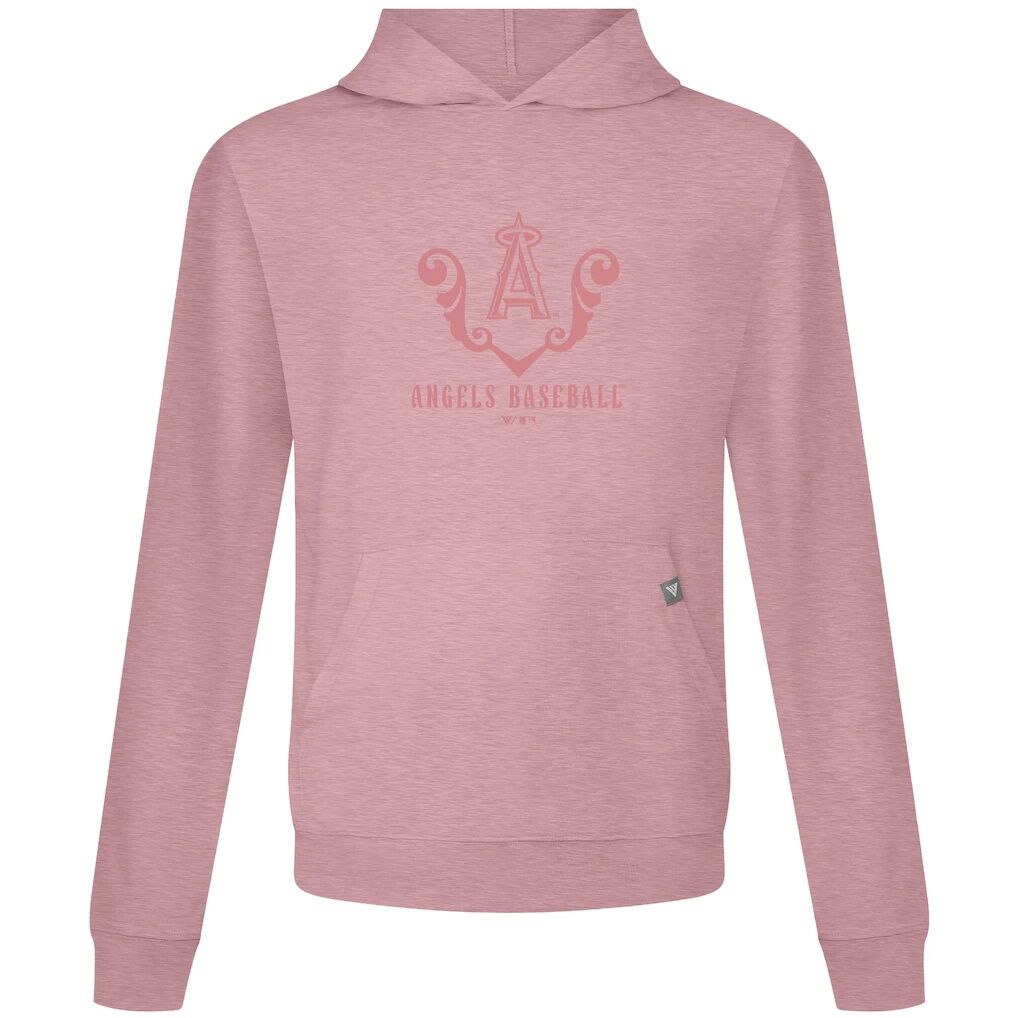 Los Angeles Angels Levelwear Bridal Rose Relay Pullover Hoodie