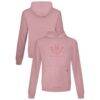 New York Mets Levelwear Bridal Rose Relay Pullover Hoodie - Pink - Front View