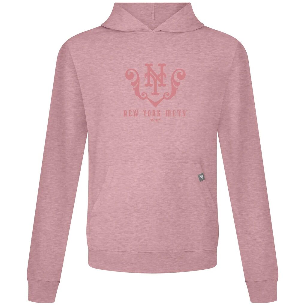 New York Mets Levelwear Bridal Rose Relay Pullover Hoodie