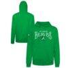 Atlanta Braves Levelwear St. Patrick's Day Podium Hoodie - Green - Front View