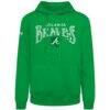 Atlanta Braves Levelwear St. Patrick's Day Podium Hoodie - Green - Side View