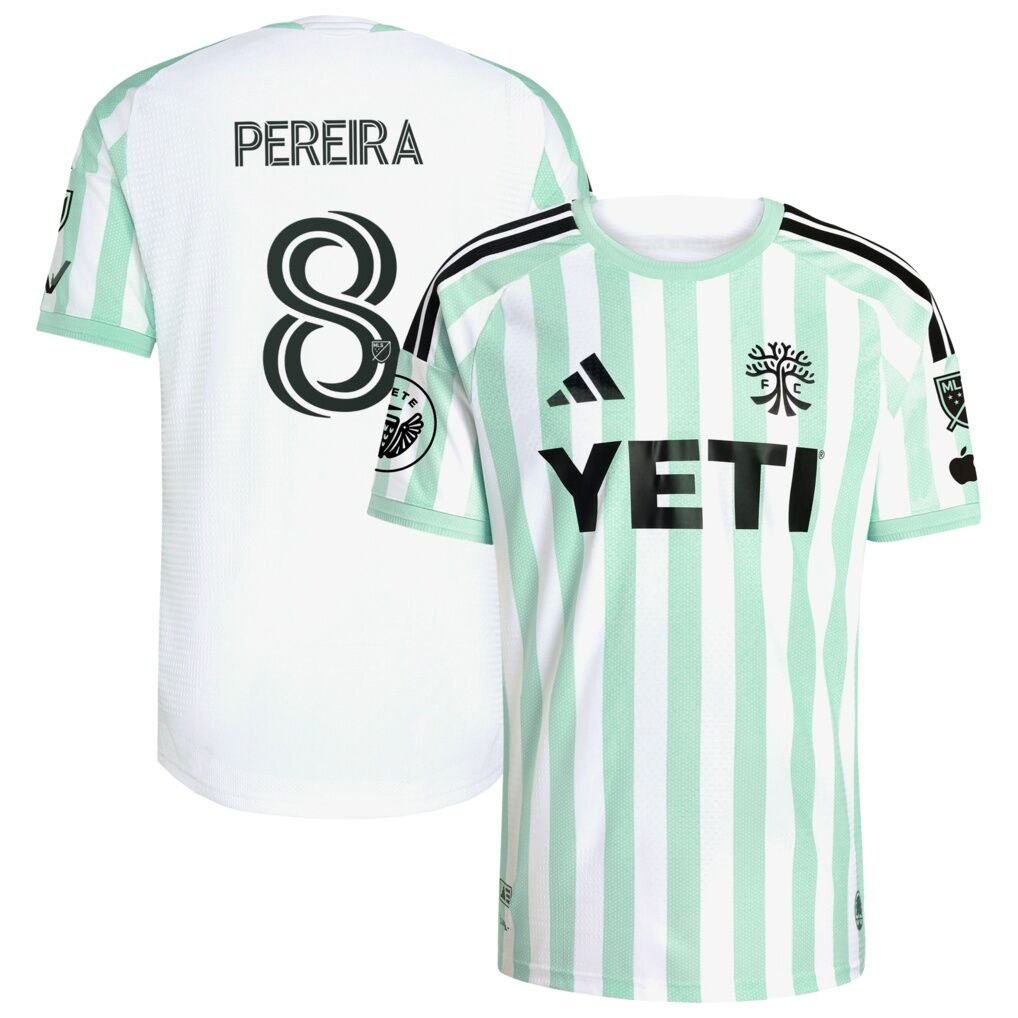 Daniel Pereira Austin FC adidas  2026 The Rooted Kit On-Field Authentic Patch Jersey