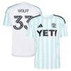 Owen Wolff Austin FC adidas 2026 The Rooted Kit Replica Jersey - White - Front View