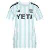 Daniel Pereira Austin FC adidas Women's 2026 The Rooted Kit Replica Jersey - White - Side View