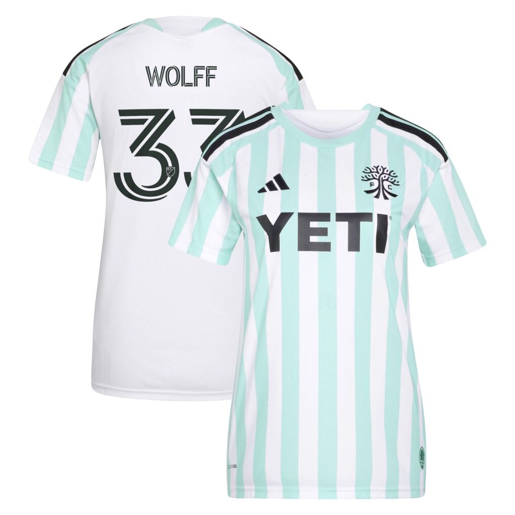 Owen Wolff Austin FC adidas Women's  2026 The Rooted Kit Replica Jersey