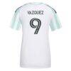 Brandon Vazquez Austin FC adidas Women's 2026 The Rooted Kit Replica Jersey - White - Detail View