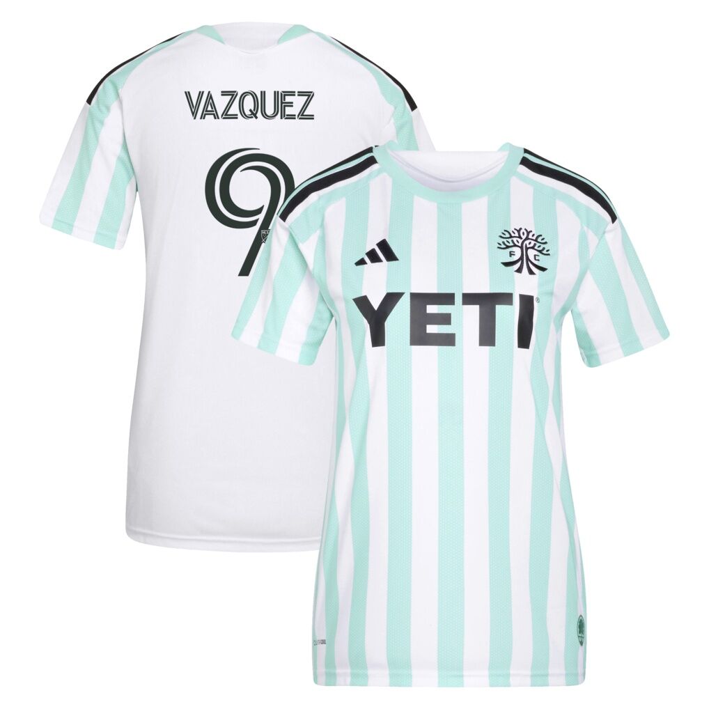 Brandon Vazquez Austin FC adidas Women's  2026 The Rooted Kit Replica Jersey