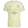 David Da Costa Portland Timbers adidas 2026 Civic Stadium Kit On-Field Authentic Patch Jersey - Yellow - Side View