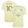 David Da Costa Portland Timbers adidas 2026 Civic Stadium Kit Replica Jersey - Yellow - Front View