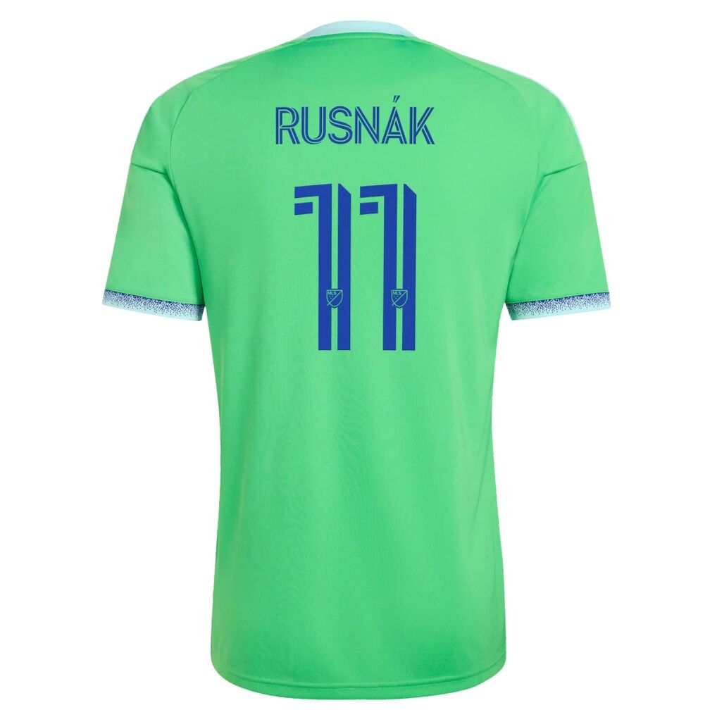 Albert Rusnak Seattle Sounders FC adidas 2026 The Evergreen State Kit Replica Jersey - Rave Green