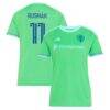 Albert Rusnak Seattle Sounders FC adidas Women's 2026 The Evergreen State Kit Replica Jersey - - Front View
