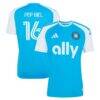 Pep Biel Charlotte FC adidas 2026 Carolina Kit: Crowns Up Replica Jersey - Blue - Front View