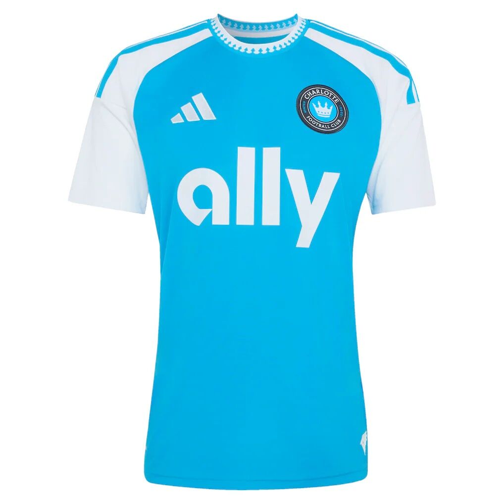 Pep Biel Charlotte FC adidas 2026 Carolina Kit: Crowns Up Replica Jersey