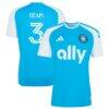 Tim Ream Charlotte FC adidas 2026 Carolina Kit: Crowns Up Replica Jersey - Blue - Front View