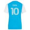 Wilfried Zaha Charlotte FC adidas Women's 2026 Carolina Kit: Crowns Up Replica Jersey - Blue - Detail View