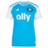 Pep Biel Charlotte FC adidas Women's 2026 Carolina Kit: Crowns Up Replica Jersey - Blue - Side View