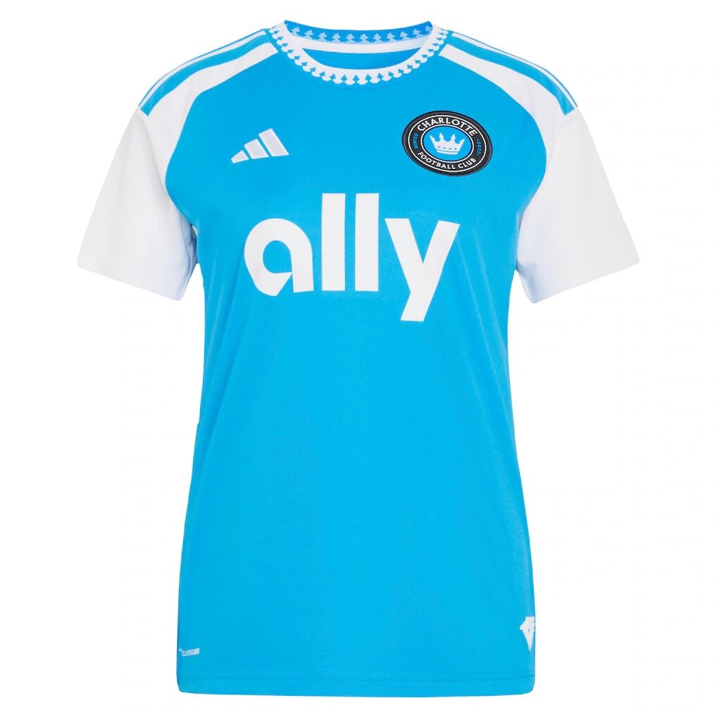 Pep Biel Charlotte FC adidas Women's 2026 Carolina Kit: Crowns Up Replica Jersey
