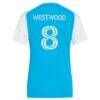 Ashley Westwood Charlotte FC adidas Women's 2026 Carolina Kit: Crowns Up Replica Jersey - Blue - Detail View