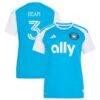 Tim Ream Charlotte FC adidas Women's 2026 Carolina Kit: Crowns Up Replica Jersey - Blue - Front View