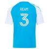 Tim Ream Charlotte FC adidas Youth 2026 Carolina Kit: Crowns Up Replica Jersey - Blue - Detail View