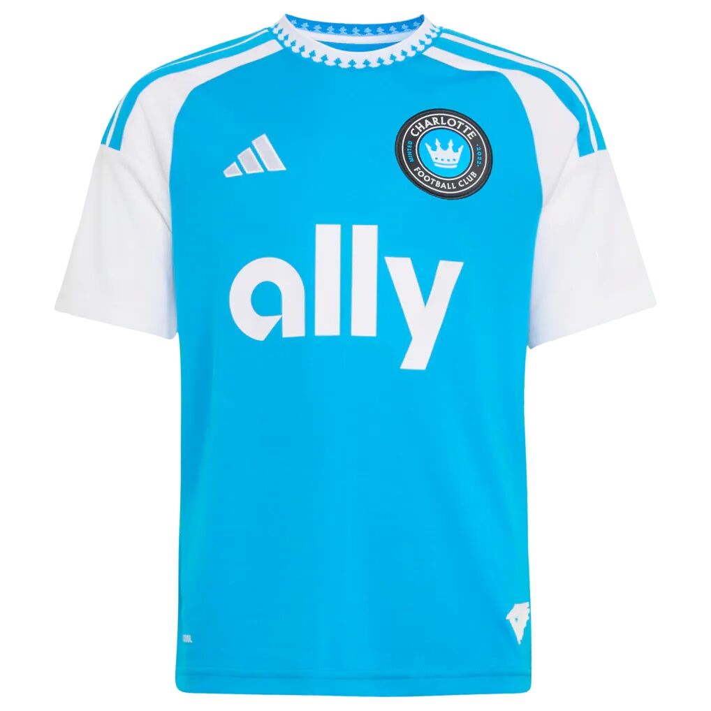 Tim Ream Charlotte FC adidas Youth 2026 Carolina Kit: Crowns Up Replica Jersey
