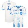 CF Montreal adidas 2026 The Procure Jersey On-Field Authentic Patch Jersey - White - Front View