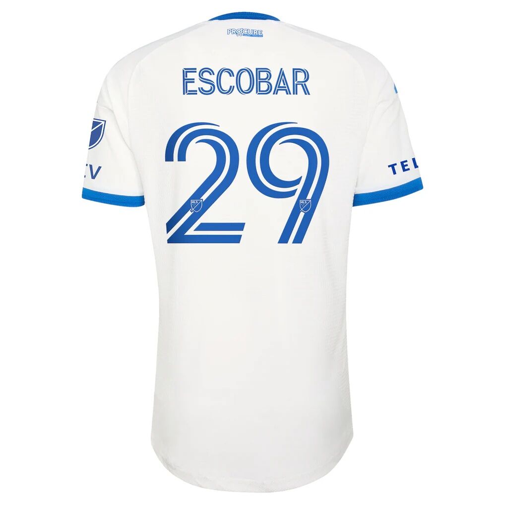 Franco Escobar CF Montreal adidas 2026 The Procure Jersey On-Field Authentic Patch Jersey