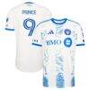 Prince Owusu CF Montreal adidas 2026 The Procure Jersey On-Field Authentic Patch Jersey - White - Front View