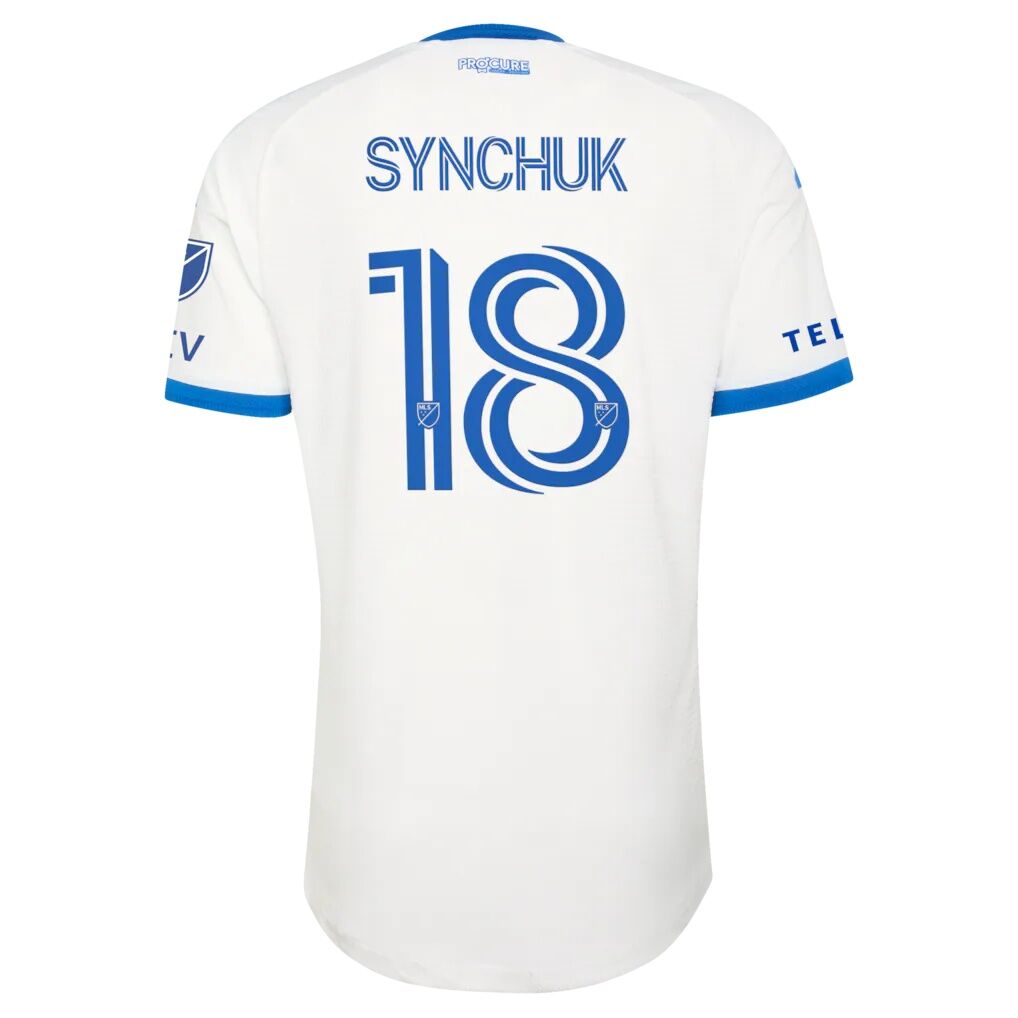 Hennadii Synchuk CF Montreal adidas 2026 The Procure Jersey On-Field Authentic Patch Jersey