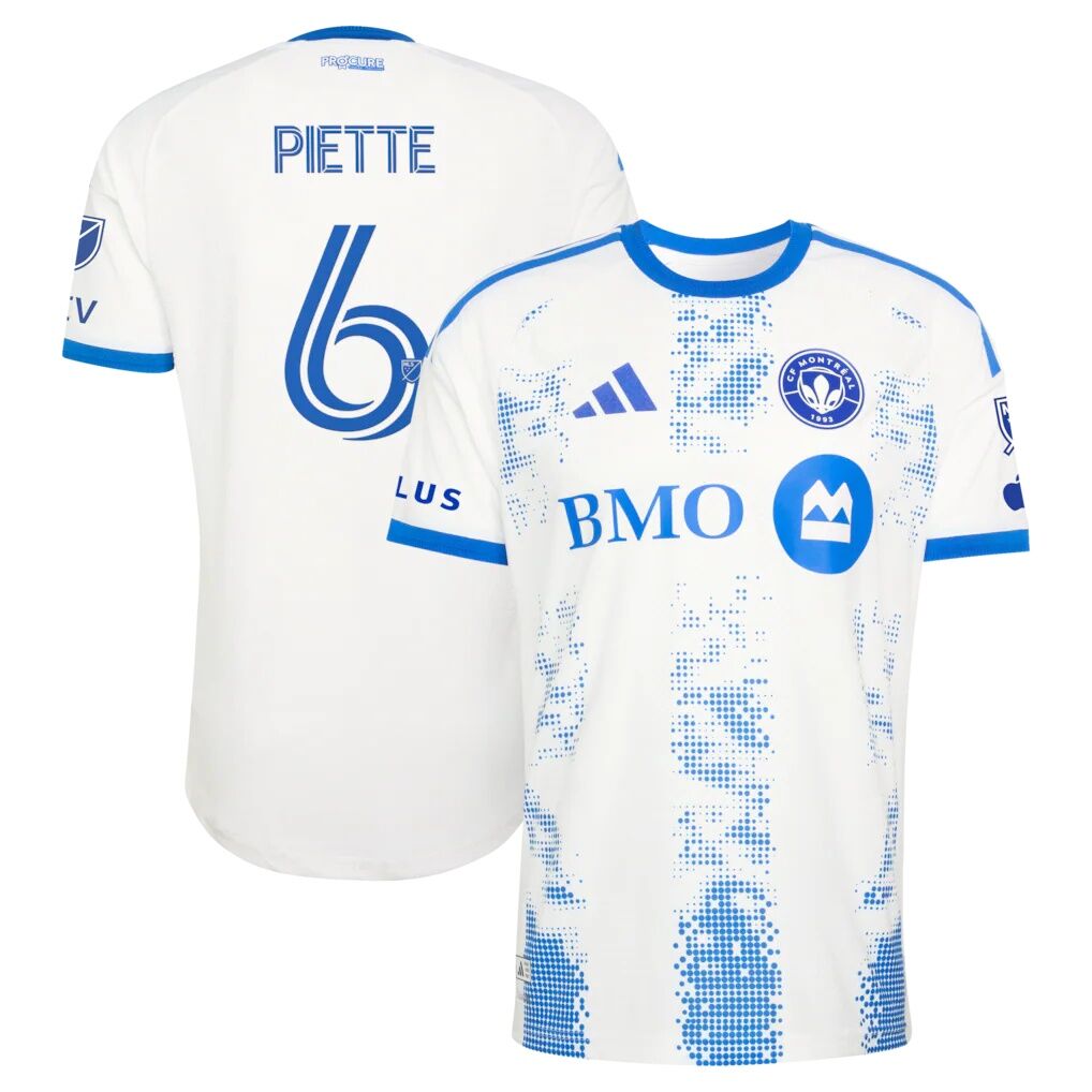 Samuel Piette CF Montreal adidas 2026 The Procure Jersey On-Field Authentic Patch Jersey