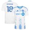 Hennadii Synchuk CF Montreal adidas 2026 The Procure Jersey Replica Jersey - White - Front View