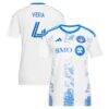 CF Montreal adidas Women's 2026 The Procure Jersey Replica Jersey - White - Front View
